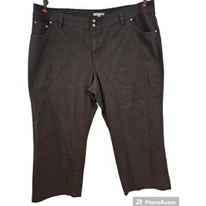 3/$25 Woman Within Size 30W Black Jeans